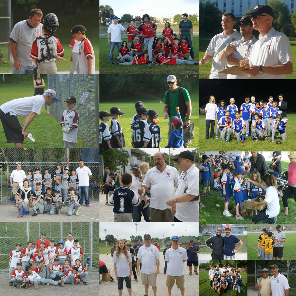 Pictures from the 2014 Toronto Playgrounds House League Baseball Season.